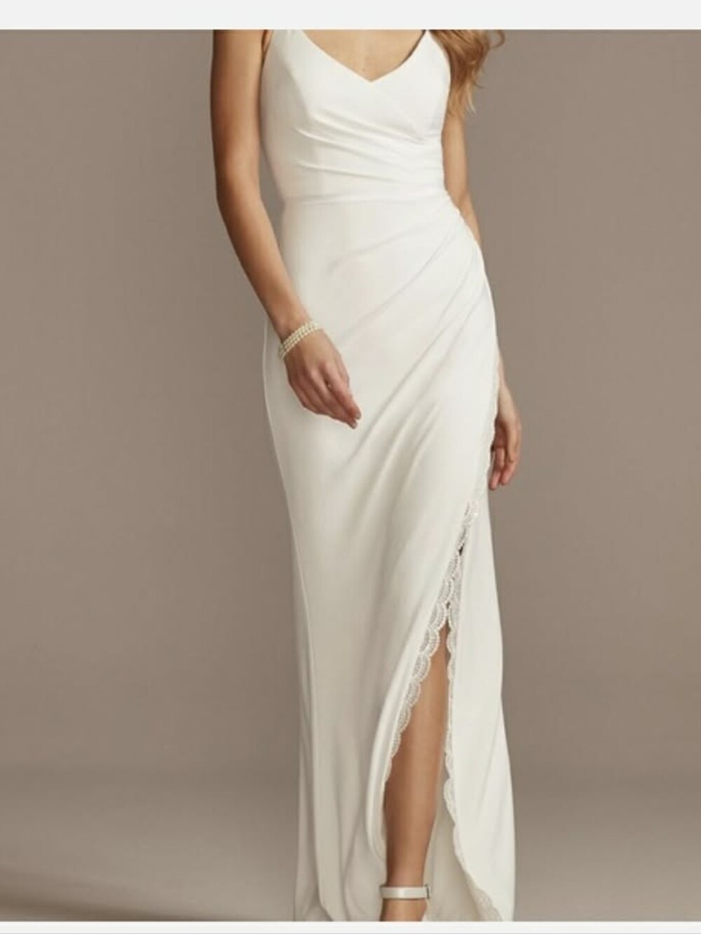 Davids Bridal White Dress